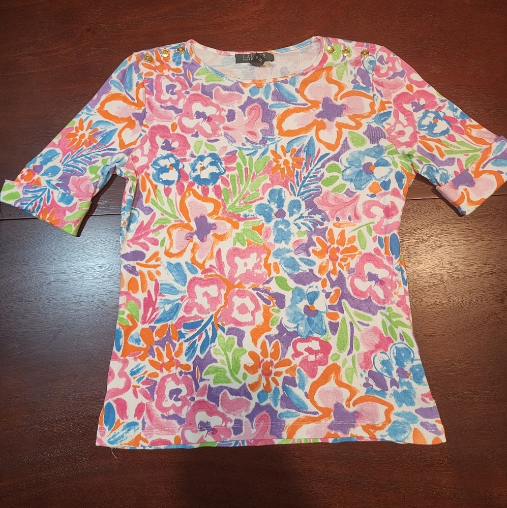 Floral Ralph Lauren blouse